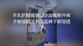 丰乳肥臀骚妻口交波推撕开裤子被插到淫水泛滥裤子都湿透了