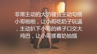 非常主动的大奶骚货主动勾搭小哥啪啪，让小哥吃奶子玩逼，主动扒下小哥的裤子口交大鸡巴，让小哥揉着奶抽插