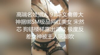 高端名妓猎人 91斯文禽兽大神捆绑SM极品网红美女 宋然芯 狗链楼梯露出调教 极度反差女神被主人玩潮吹