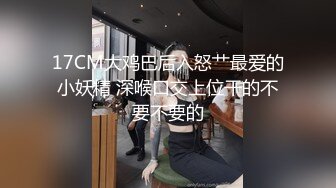 17CM大鸡巴后入怒艹最爱的小妖精 深喉口交上位干的不要不要的