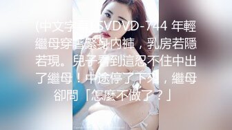 (中文字幕) SVDVD-744 年輕繼母穿著緊身內褲，乳房若隱若現。兒子看到這忍不住中出了繼母！中途停了下來，繼母卻問「怎麼不做了？」